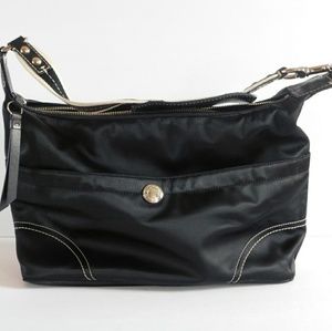 COACH Hamptons Weekender Black Hobo S